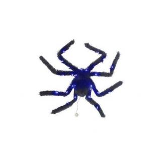 Világító pók, szőrmés, 65 cm