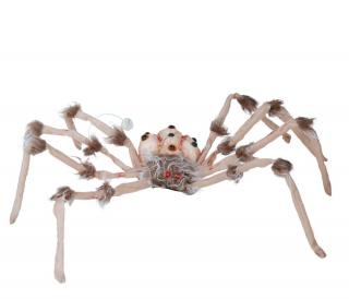 Világító színváltós Pók, 80 cm