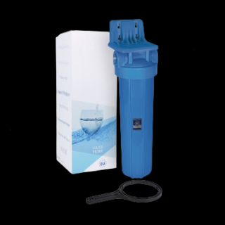 Vízszűrő ház BigBlue 20"-1", konzol, kulcs (Aquafilter)