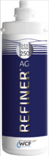WCF szűrőbetét REFINER AG 250, ezüstötött kókuszhéj aktívszén+0.5 mikron membrán
