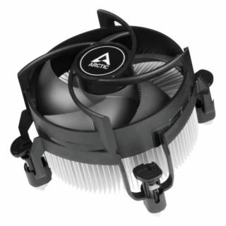 ARCTIC Alpine 17 CO Processzor Hűtő 9,2 cm Fekete, Ezüst 1 dB (ACALP00041A)