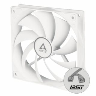 ARCTIC F12 PWM PST (White) Számítógép tok Ventilátor 12 cm Fehér 1 dB (ACFAN00198A)