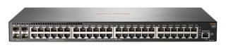 Aruba, a Hewlett Packard Enterprise company 2930F 48G 4SFP+ Vezérelt L3 Gigabit Ethernet (10/100/1000) 1U Szürke (JL254A)