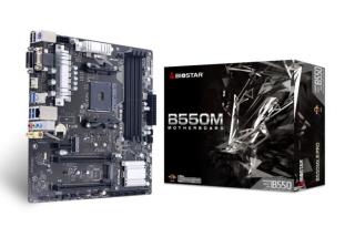 Biostar B550MX/E PRO alaplap AMD B550 AM4 foglalat Micro ATX (B550MX/E PRO)