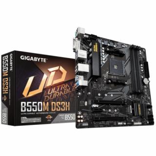 Gigabyte B550M DS3H - AMD - Socket AM4 - AMD Ryzen - DDR4-SDRAM - DIMM - 2133, 2400, 2667, 2933, 3200, 3333, 3600, 4000, 4400, 4600, 4733 MHz (GA-B550M-DS3H)