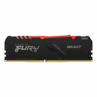 Kingston Technology FURY Beast RGB memóriamodul 8 GB 1 x 8 GB DDR4 3200 Mhz (KF432C16BBA/8)