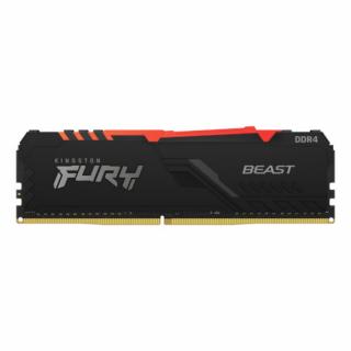 Kingston Technology FURY Beast RGB memóriamodul 8 GB 1 x 8 GB DDR4 3600 Mhz (KF436C17BBA/8)