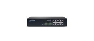 Lancom Systems GS-1108P Beállítást nem igénylő (unmanaged) Gigabit Ethernet (10/100/1000) Ethernet-áramellátás (PoE) támogatása Fekete (61430)