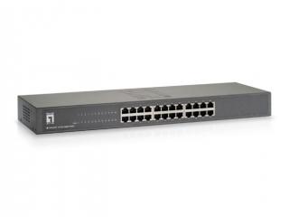 LevelOne GSW-2457 hálózati kapcsoló Beállítást nem igénylő (unmanaged) Gigabit Ethernet (10/100/1000) Fekete (GSW-2457)