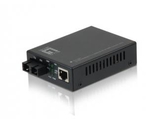LevelOne GVT-2001 hálózati média konverter 1000 Mbit/s 850 nm Multi-mode Fekete (GVT-2001)