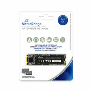 MediaRange MR1021 SSD meghajtó M.2 128 GB Serial ATA III 3D TLC NAND (MR1021)