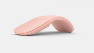 Microsoft Surface Arc Mouse - Mouse - 1, 000 dpi Optical - 2 keys - Pink (ELG-00028)