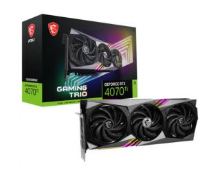 MSI GeForce RTX 4070 Ti GAMING TRIO 12G NVIDIA 12 GB GDDR6X (V513-007R)