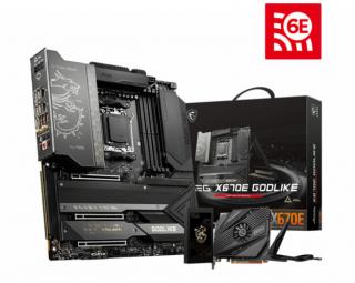 MSI MEG X670E GODLIKE AMD X670 Socket AM5 Extended ATX (7D68-005R)