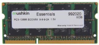 Mushkin SO-DIMM 8GB DDR3 Essentials memóriamodul 1 x 8 GB 1333 Mhz (992020)