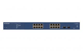 Netgear GS716T Vezérelt Gigabit Ethernet (10/100/1000) Fekete (GS716T-300EUS)