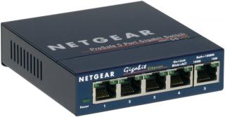 Netgear ProSafe GS105 - Switch - Copper Wire 1 Gbps - Amount of ports: 3 U - External (GS105GE)