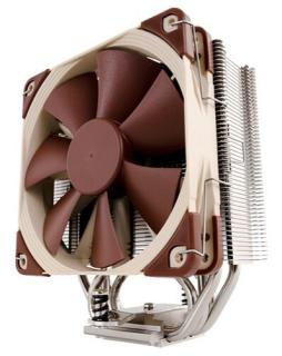 Noctua NH-U12S számítógép hűtő alkatrész Processzor 12 cm Barna, Rozsdamentes acél (NH-U12S)