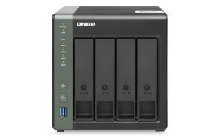 QNAP TS-431X3 - NAS - Tower - Annapurna Labs - AL314 - Black (TS-431X3-4G)