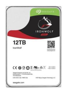 Seagate NAS HDD IronWolf 3.5" 12000 GB Serial ATA III (ST12000VN0008)