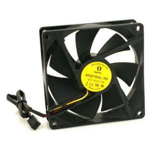 SilentiumPC Mistral 92 - Computer case - Fan - 9.2 cm - 1700 RPM - 21 dB - 44.16 cfm (SPC044)