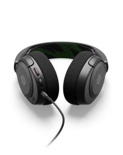 Steelseries ARCTIS NOVA 1X Headset Vezetékes Fejpánt Játék Fekete, Zöld (61616)