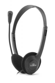 TITANUM STEREO HEADPHONES WITH MICROPHONE RAVE (TH112)