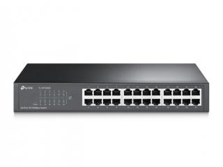 TP-LINK TL-SF1024D hálózati kapcsoló Fast Ethernet (10/100) Fekete (TL-SF1024D)