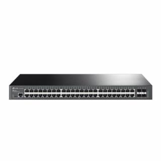 TP-Link TL-SG3452X hálózati kapcsoló Vezérelt L2+ Gigabit Ethernet (10/100/1000) 1U Fekete (TL-SG3452X)
