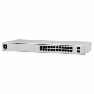 Ubiquiti Networks UniFi USW-24 hálózati kapcsoló Vezérelt L2 Gigabit Ethernet (10/100/1000) Ethernet-áramellátás (PoE) támogatása Fehér (USW-24)