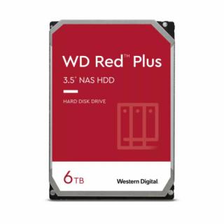 Western Digital Red Plus WD60EFPX merevlemez-meghajtó 3.5" 6000 GB Serial ATA III (WD60EFPX)