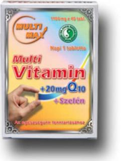 Dr.Chen Multi-Max vitamin+20mg q10+szelén tabletta