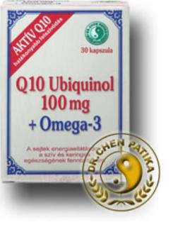 Dr.Chen Q 10 ubiquinol 100mg omega-3 kapszula
