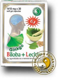 Ginko biloba és lecitin kapszula Dr.Chen