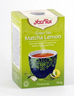 Yogi bio zöld tea matcha-citrom 17 db