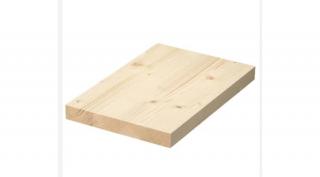 1 Rétegű Táblásított Falap Lucfenyő AB Átmenő (18 mm  x 2 500 x 1 210 mm)