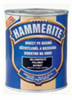 Hammerite Selyemfényű Zománcfesték Fekete 0,25 L