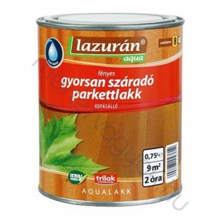 Lazurán Aqua Gyorsan Száradó Prémium Fényes Parkettlakk