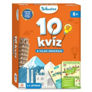 10 Kvíz - A világ országai kártyajáték