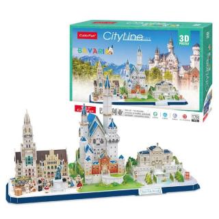 3D puzzle CityLine - Bajorország