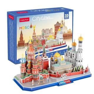 3D puzzle CityLine Moszkva