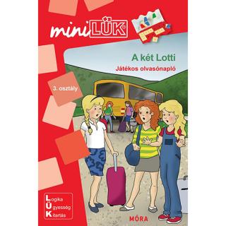A két Lotti - MiniLük- Játékos olvasónapló foglalkoztató füzet
