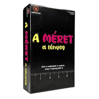 A Méret a lényeg társasjáték - Party játék felnőtteknek