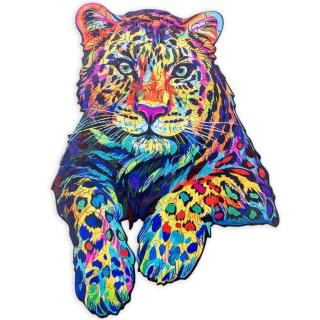 A3, nagyobb méretű tigris fa puzzle 161db
