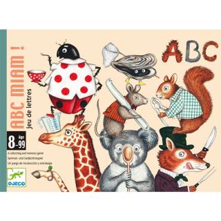 ABC Miam - Betűfaló kártyajáték - Djeco