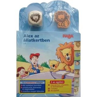 Alex az állatkertben -  Könyv és játék egyben