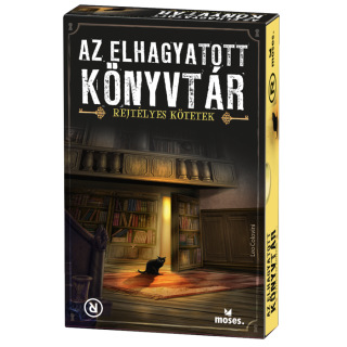 Az elhagyatott könyvtár szabadulós társasjáték - Moses