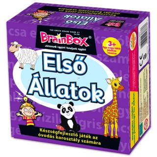 Brainbox Első állatok - memória és betű játék kicsiknek