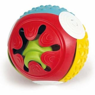 Clemmy - Puha érzékfejlesztő labda 5 db építőkockával