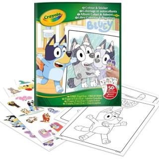 Crayola Színező és matricázó füzet - Bluey